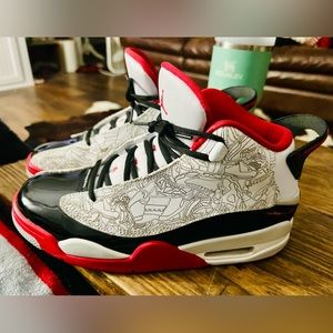 Boys/Mens size 8, Nike Air Jordan Dub-Zero, like new condition/worn 2 times
